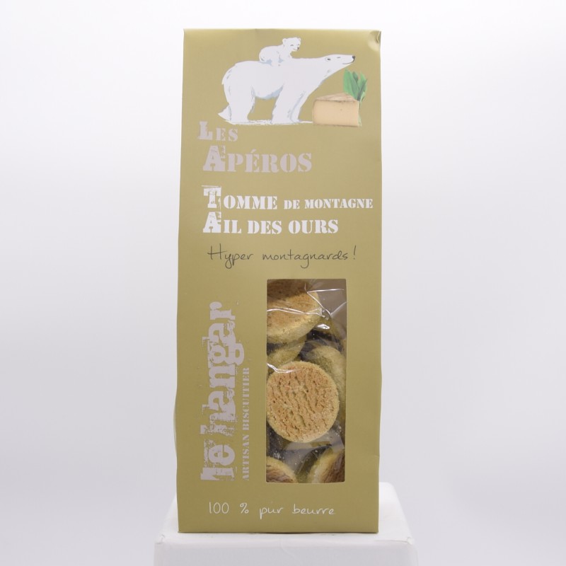 biscuits - Tomme de montagne ail des ours « hyper montagnards »