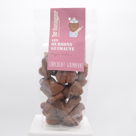 Les oursons guimauves chocolat au lait