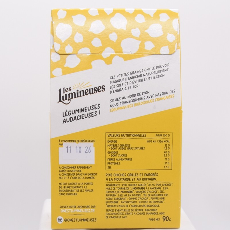 Les légumineuses audacieuses moutarde et romarin