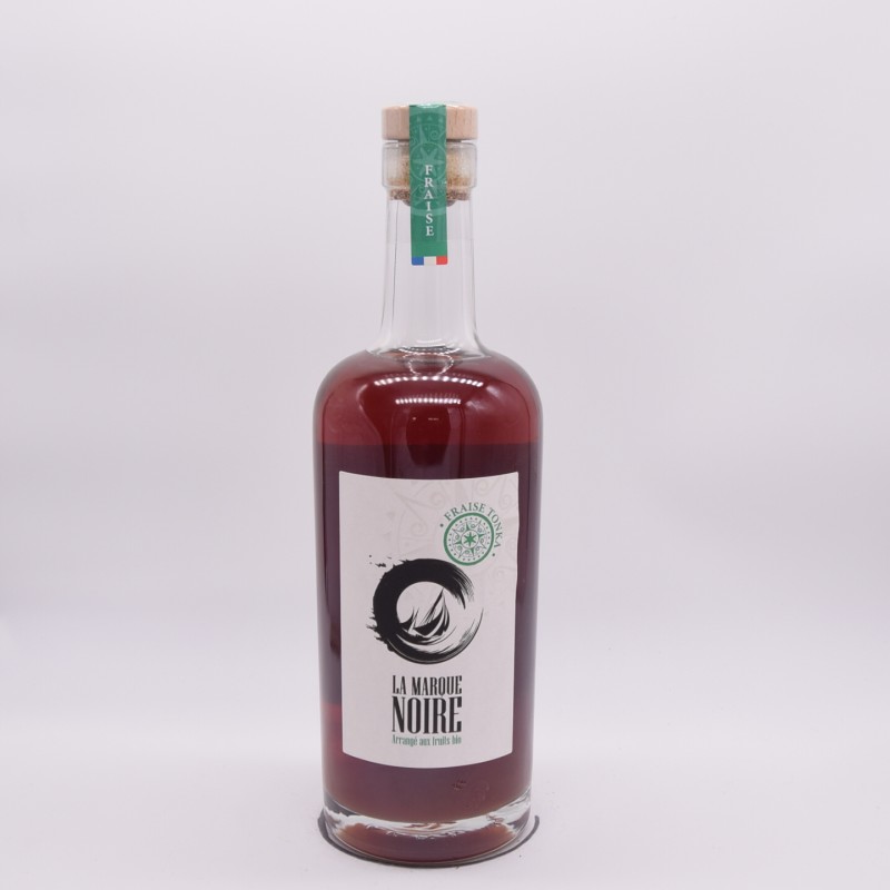 Rhum arrangé Fraise et tonka