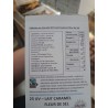 Tablette bio chocolat lait caramel fleur de sel