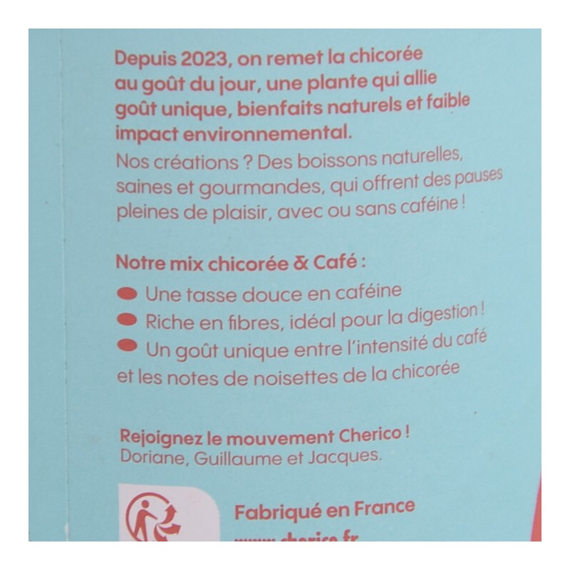 Chicorée et café bio