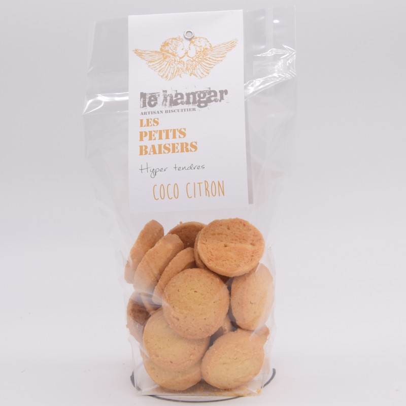 Biscuits - les petits baisers coco citron