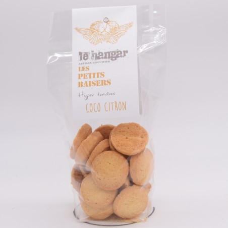 Biscuits - les petits baisers coco citron