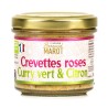 Rillettes de crevettes roses et curry vert