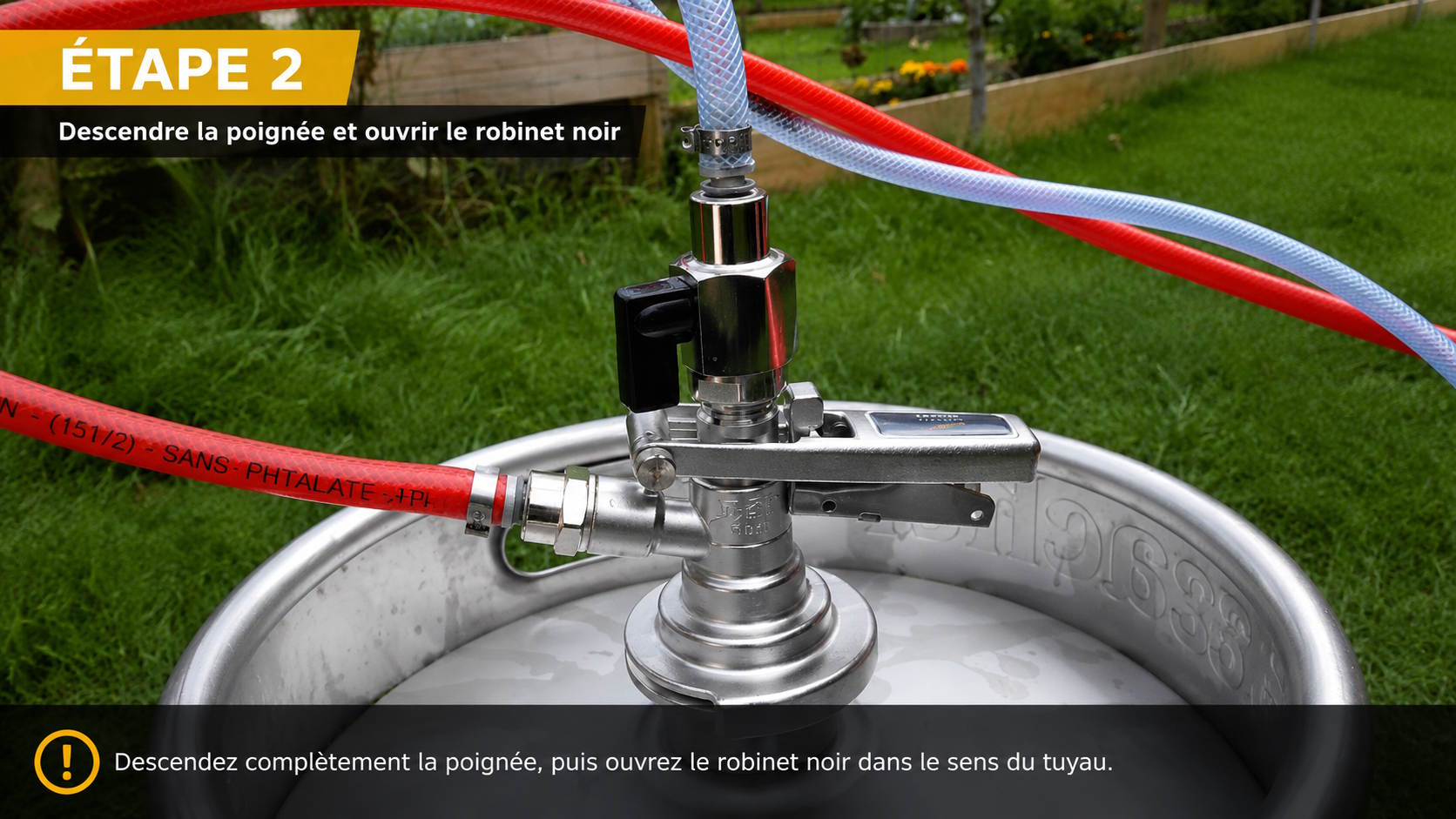 Tutoriel : installer un fût sur une tireuse à bière en quelques minutes