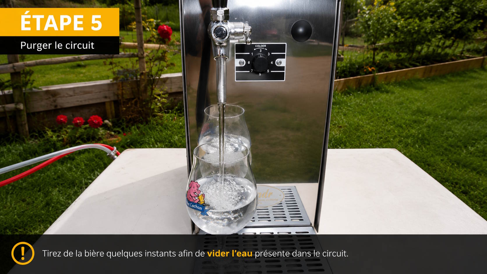 Tutoriel : installer un fût sur une tireuse à bière en quelques minutes
